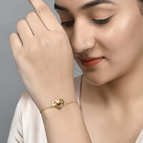 Image of VOYLLA Valentine's Day Collection Cutwork Hearts Bracelet