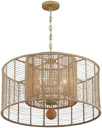 Crystorama Jayna 4 Light Burnished Silver Chandelier