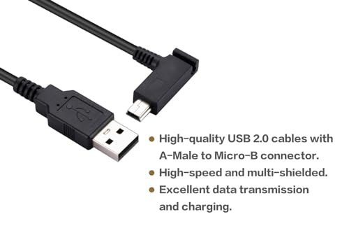 Alphatec Wacom USB Charging Cable Replacement, Compatible with Wacom Intuos Pro PTH451/651/851, Intuos 5 PTK450/650 - Image 3