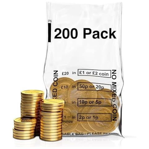 Swoosh Media Coin Bags Pack of 200 Cover