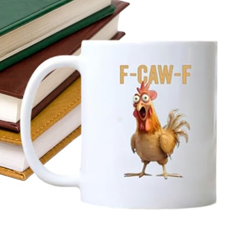Generico Taza Gallina – Taza de cerámica Theme Granja Divertida – de café de granja, para el desayuno en la cocina Campaña Mujer Madre Amantes Animales