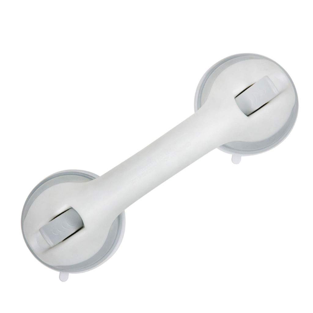 Fkxsxaz Bathroom Grab Bars Suction Grab Bar Rail,Sucker No Punching Strong Glass Door Installation Support Rail Plastic Handrail Safety Handle