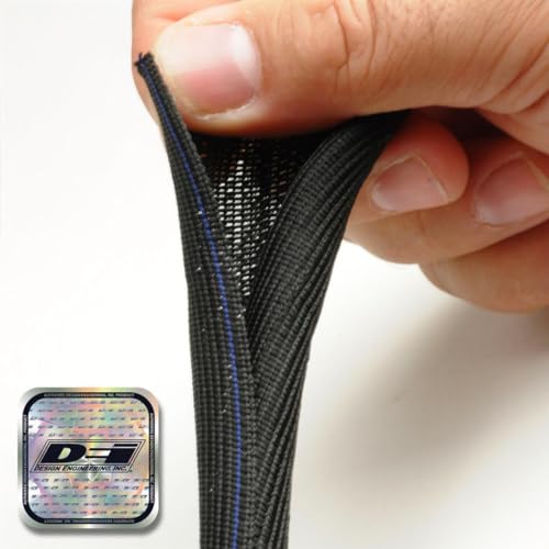 Design Engineering 010653 Easy Loom 1/2\" (13mm) x 12\' Split Sleeve Wire and Hose Protection