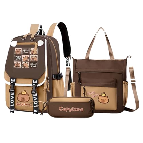 Mochila infantil ergonómica con estampado de erizo para organizar libros y papelería 7