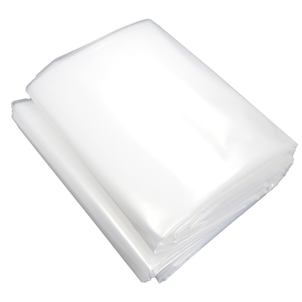 Photo 1 of ????? Plastic Sheeting, 4 Mil Thick Clear Polyethylene Film, Waterproof Multipurpose Tarp, Cuttable Plastic Cover for Furniture, Greenhouse, Garden, and Dust Protection (13 ft ×13 ft(4m × 4m))