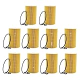 10x Engine Oil Filter 03L115562 03L115466 Compatible with Audi A1 A3 Q3 Q5 TT VW Beetle Eos Golf