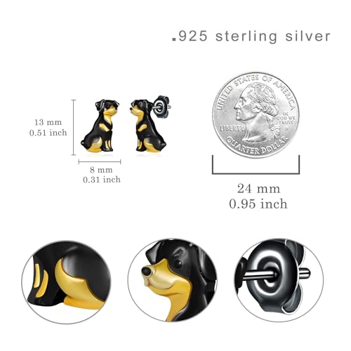 Yorkie/Beagle/Poodle/German Shepherd/French Bulldog/Corgi/Chihuahua/Rottweiler Earrings for Women Dog Earrings Dog Gifts for Women Dog Lover4