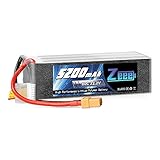 Zeee Graphene 22.2V 5200mAh 80C 6S Lipo Battery with XT90(Upgrade XT60/EC5 Plug) for DJI Airplane RC Quadcopter Helicopter Car Truck Boat Hobby