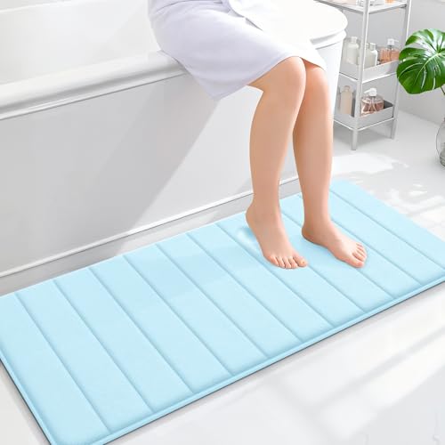 OLANLY Memory Foam Bath Runner