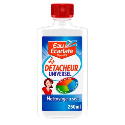 ‎Eau Ecarlate Détachant Avant-Lavage - Détachant Universel Flacon (250 ml) - Détache Décolle Ravive les couleurs Cover