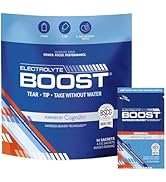 Electrolyte Powder Packets with Cognizin Take Without Water, Hydration Extending Supplement, No S...