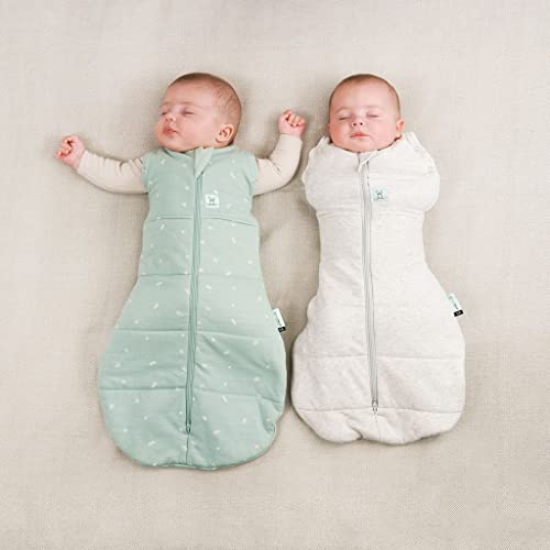 Image of ergoPouch Cocoon Swaddle Sack 2.5 TOG - Baby Sleep Sack, Gentle Snug Fit Helps Calm Startle Reflex, Ideal for Arms In /Out Sleeping, Soft Breathable Fabric for Better Sleep (0 Months, Sage)