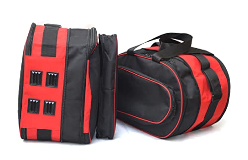 Bolsas internas para alforjas GREAT BIKERS GEAR para Multistrada 1200 desde 2015 1260 950 Rojo/Negro miniatura 6