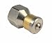 MTM 3/8" F 8.5 Orifice Rotating Drain & Sewer Jetter Nozzle 3 Rear Facing Jets