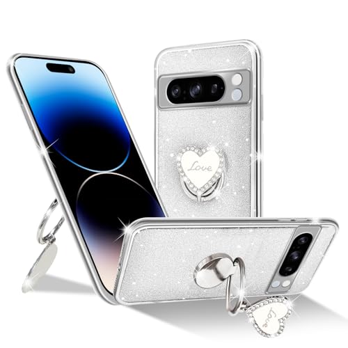 Coque brillante Google Pixel 8 Pro jolie coque antichoc cadeau fille