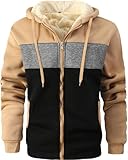 HVERDE Chaqueta pesada de invierno para hombre, X-Large
