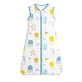 Matériau en coton doux : les couvertures pour bébé sont fabriquées en coton de haute qualité et un processus d'impression et de teinture respectueux de l'environnement, qui sont respirantes, douces et légères, sans fluorescent, mieux pour bébé et sont lavables en machine donc mieux pour vous