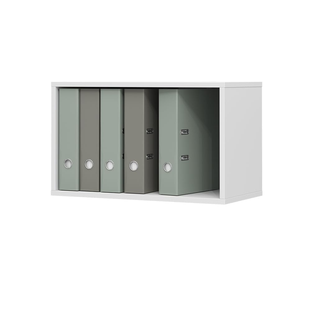 Vicco Wandregal Tomy, Weiß, 60 x 36 cm