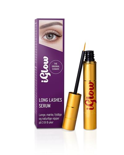 Sérum cils iGlow professionnel de 3ml fabriqué en Allemagne pour la pousse