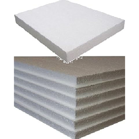 5 Small Rigid Polystyrene Foam Sheets Cover