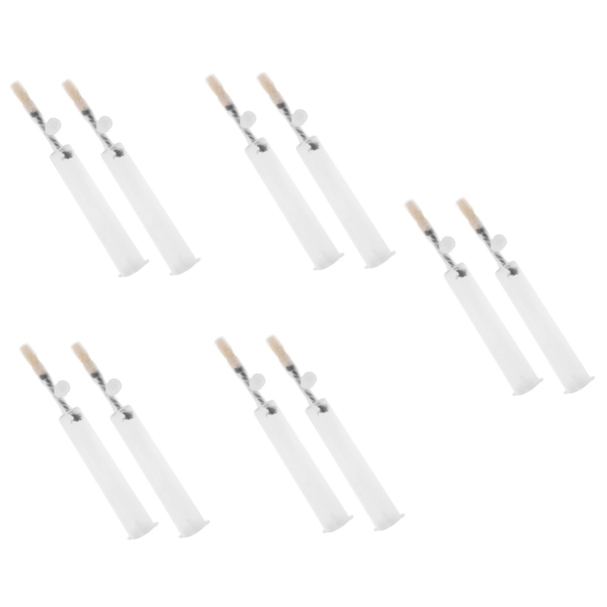 Abaodam 5 Ensembles Stylo Craie Pollinisateur De Fruits Et Légumes Pollinisateur De Plantes Jardinage Outil De Pollinisation des Fleurs Pollinisation De La Cour Plastique 2 Pièces * 5