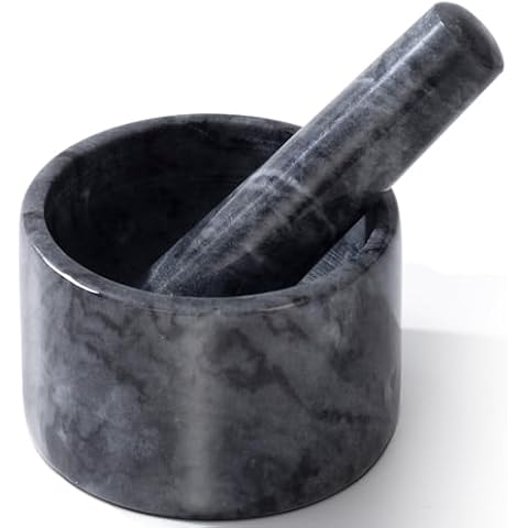 Fasolahome Pill Crusher, Mini Marble and Pestle, Pill Crusher Grinder Fine Powder, Arthritic Hands Pill Grinder (Marble Pill Grinder Only) Cover