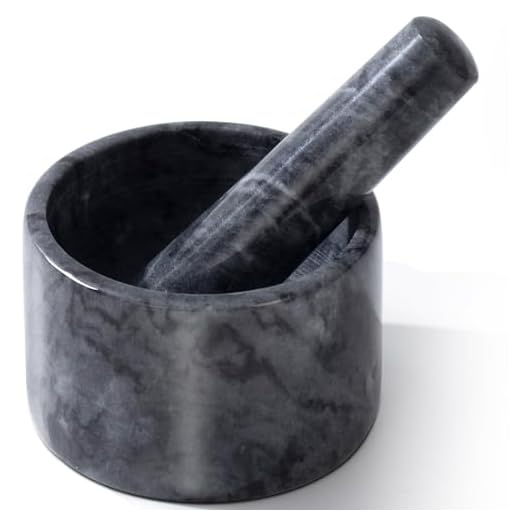 Fasolahome Pill Crusher, Mini Marble and Pestle, Pill Crusher Grinder Fine Powder, Arthritic Hands Pill Grinder (Marble Pill Grinder Only)