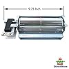 Direct store Parts Kit DN106 Replacement Fireplace Blower Fan Kit GZ550 for Continental Napoleon Rotom