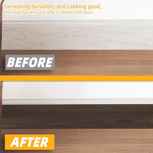 GSCIT Club Wood Grain Repair Tape, 2.4 inch X 100ft Self Adhesive Red Walnut Grain Repair Patch for Tables, Chairs, Baseboards, Doors, Windows, Floors, Handicraft DIY.