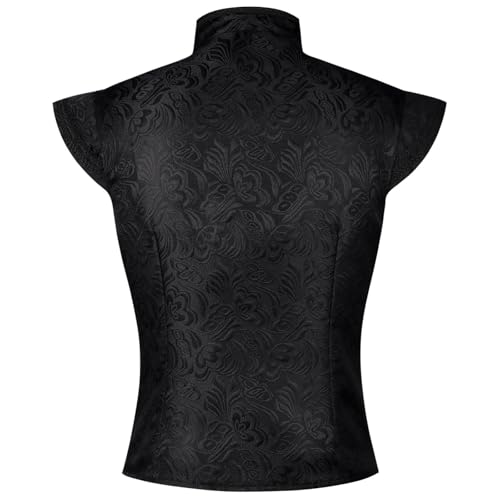 Chaleco de traje ajustado para mujer un diseño medieval cómodo 2