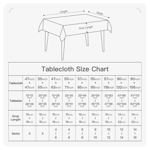 Balcony & Falcon Rectangle Tablecloth，Washable Wrinkle Resistant And Water Proof Table Cloth, Decorative Linen Fabric Tablecloths For Dining, Parties, Kitchen, Wedding And Outdoor Use #TOP6