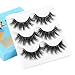 ALICE False Eyelashes 3D Faux Mink Volume Lashes 3 Pairs
