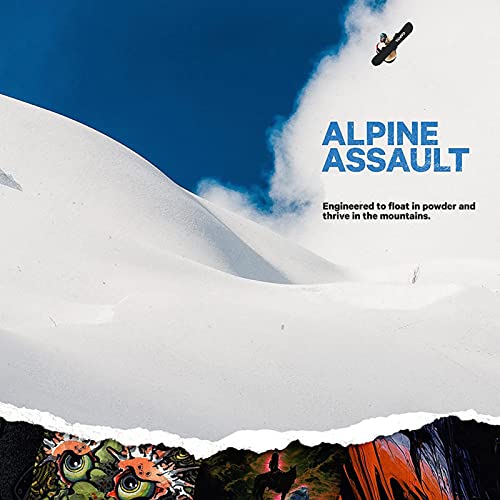AMLF Esqui infantil masculino e feminino para snowboard, material resistente com boa manobrabilidade