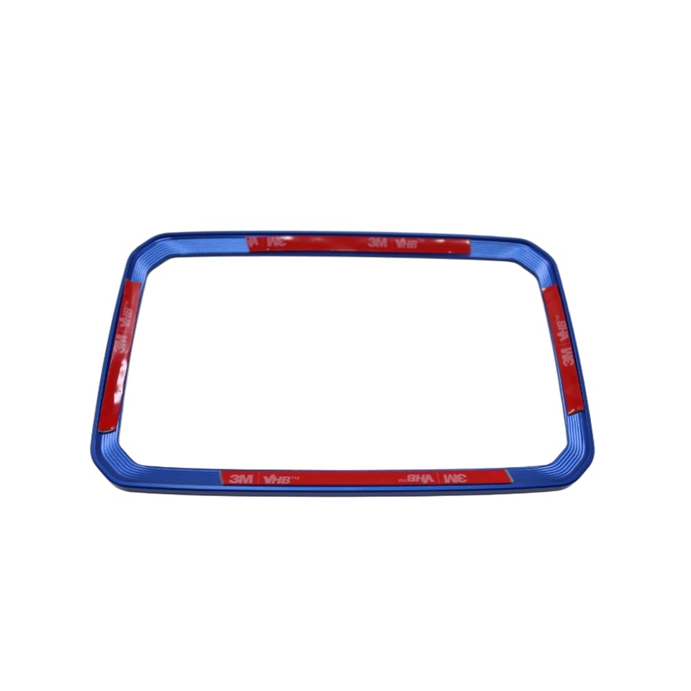Per XADV750 X-ADV 750 2025 Protezione per schermo LCD del cruscotto della moto T6061 Copertura protettiva in alluminio CNC per telaio del misuratore (blu)