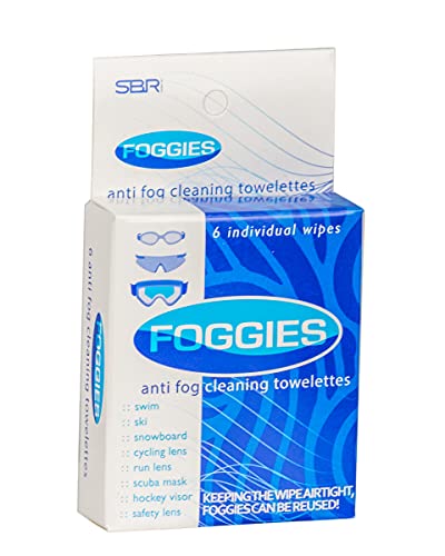 Foggies Anti-Fog Towelettes 6 Pack #TOP6