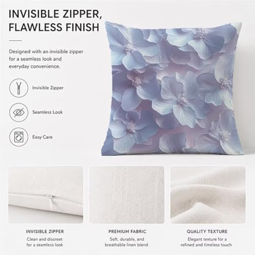 Housses de coussin extérieur 60x60 lin imperméable lot de 2 - 6
