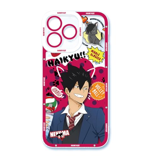 ハイキュー スマホケース iPhone16対応 アニメキャラクター デザイン 軽量 薄型 耐衝撃 携帯カバー スマホカバー 防塵 落下防止 保護 ギフト プレゼント アイフォンケース