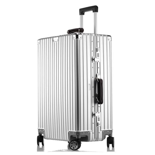 OETJE Aluminum Carry-On Suitcase 20-Inch with TSA Locks