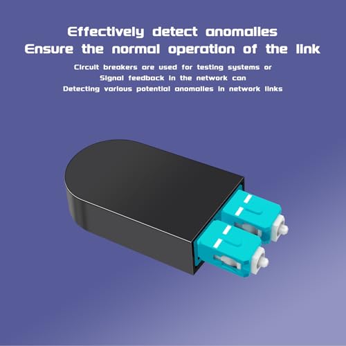 Cable de bucle de fibra óptica SC/UPC OM3 y enchufe de prueba multimodo para sistemas dúplex 5