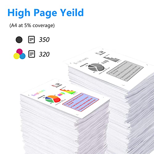 NineLeaf - 2 cartucce rigenerate PG-545XL