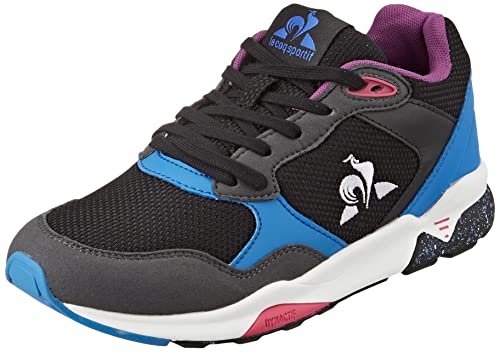 Le Coq Sportif LCS R500 W Sport, Zapatillas Mujer, Black/Campanula, 40 EU
