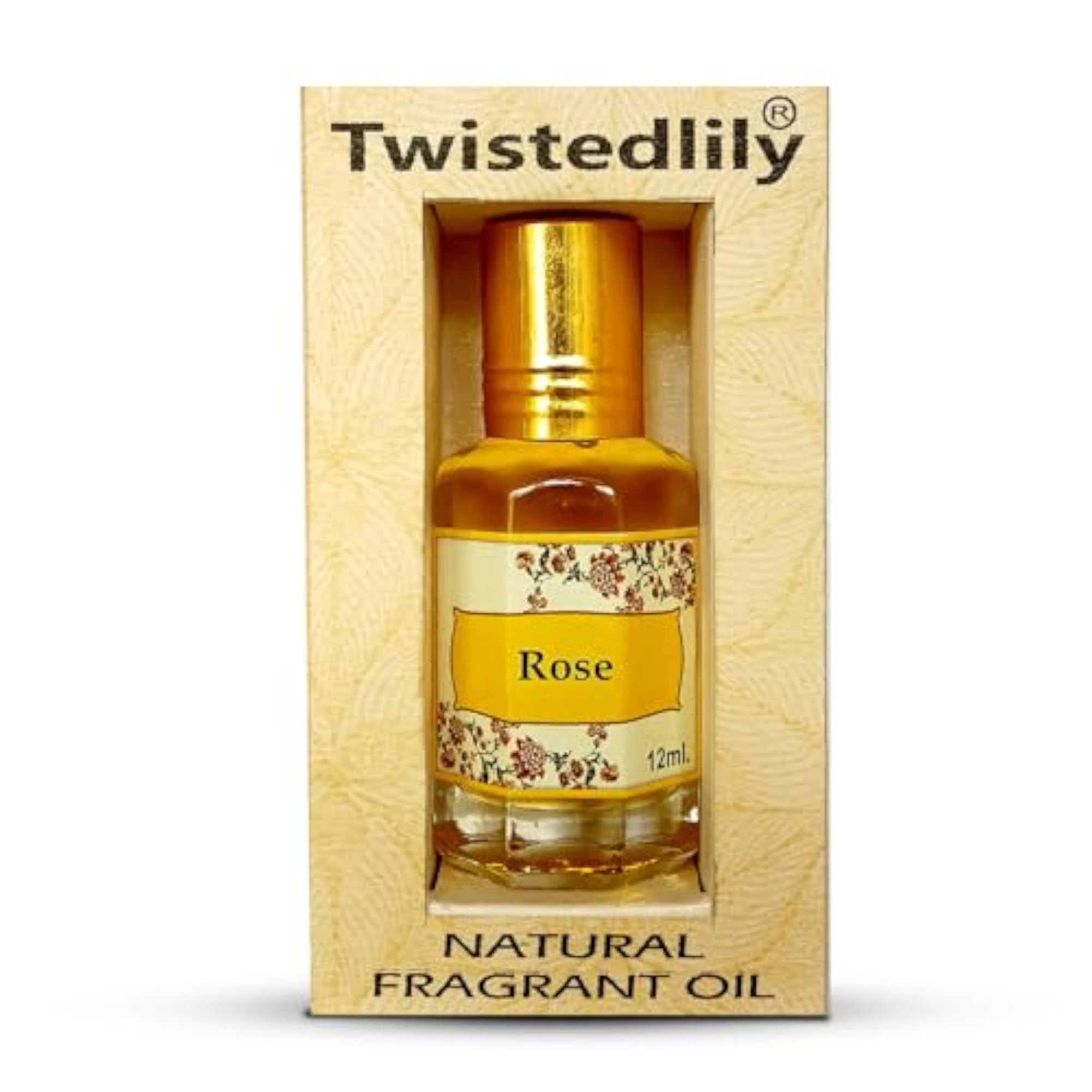 Rose Perfume Roll-On Long Lasting Natural Spray, Unisex