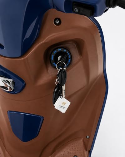 Image of Booster Electric Scooter | 70+ KM Range | 60V 30Ah Lead Acid Battery | BLDC Motor | 12-Inch Tubeless Tyres | Dual Disc Brakes | NFC Start | Anti-Theft System | 45 km /h Top Speed | Ocen Blue
