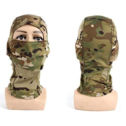 Startaike Balaclava Face Mask Uv Protection Windproof Hood Tactical Mask For Ski Cycling Outdoor Fishing Hunting Camo #TOP3