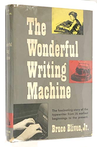 The wonderful writing machine 600150329X Book Cover