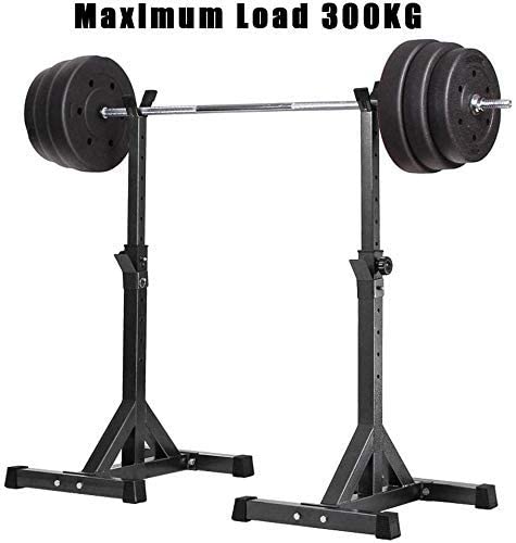 Amazon | スクワットラックスタンドバーベルフリープレスベンチホーム