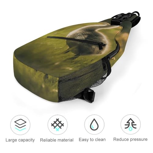 Bolso bandolera casual para mujer y hombre miniatura 5