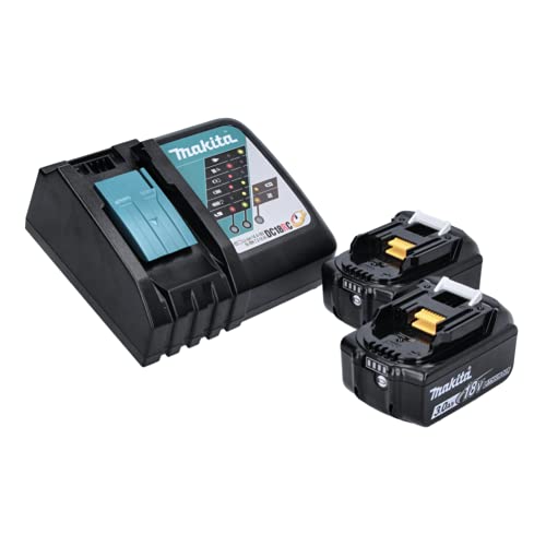 Ponceuse excentrique 18V LXT 2x3 0 Ah en MAKPAC MAKITA DBO180RFJ - vue 6
