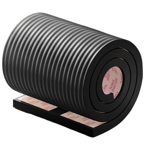 1PC Crib Padding For Sides 79x8Self Adhesive Thickened Crib Bumper Pads 3D Padded Upholstered Wall Panels for Wall Table Cabinet Desk, Black