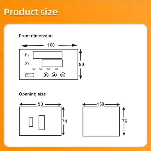 Cellule de charge 1T double sens pour test de pression fiable - 5